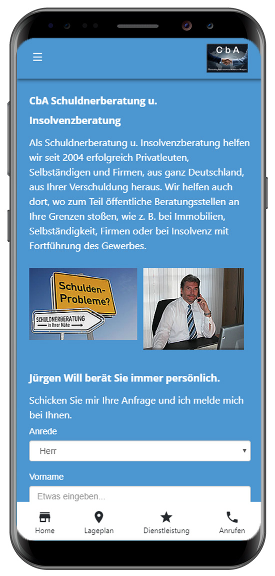 App - PWA Referenz CbA