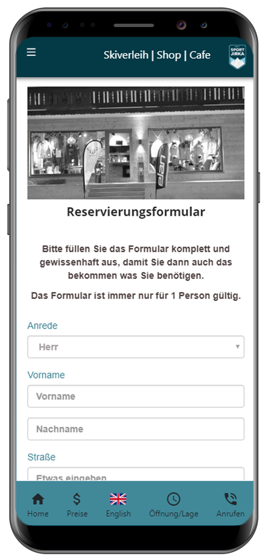 App - PWA Referenz Sport App