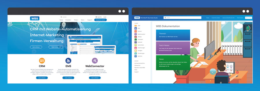 Relaunch WBS Websites