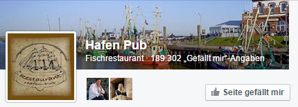 Weltrekord Hafen Pub Pellworm